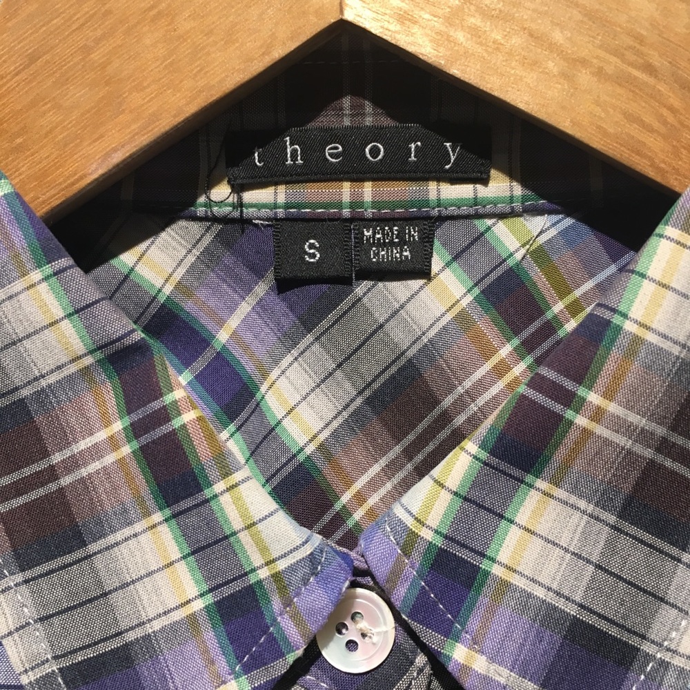 Theory Button Down - image 1